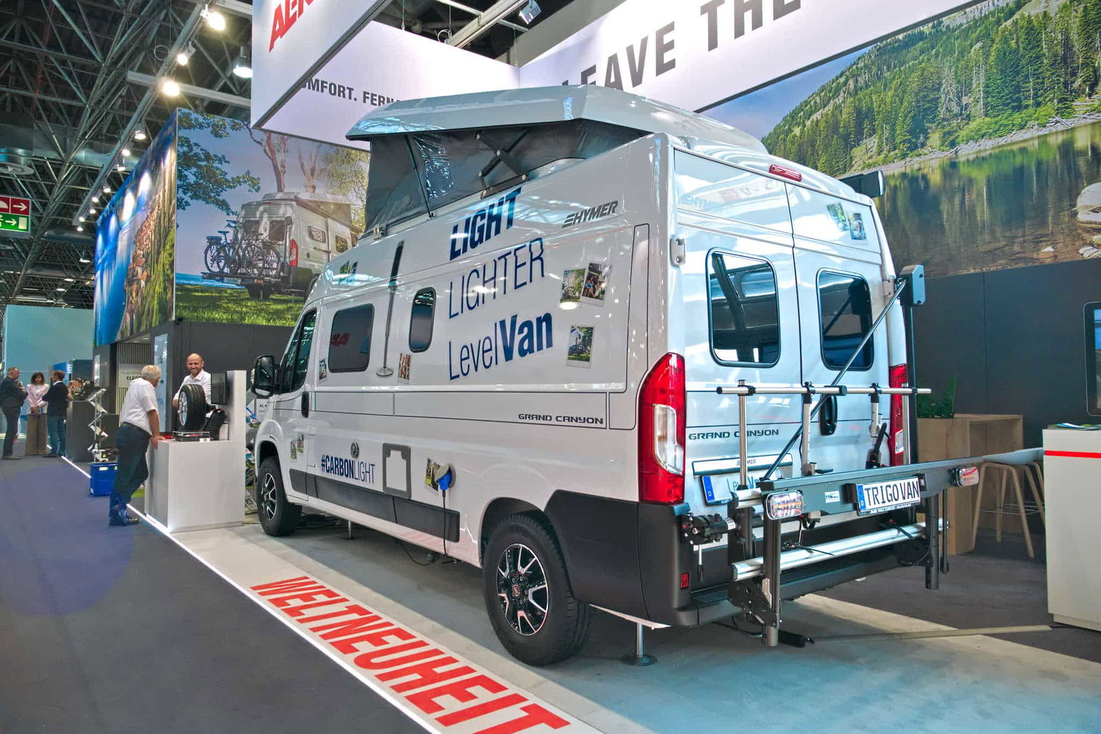 Innovations Caravan Salon 2024: Pierwszy hydrauliczny system wsparcia specjalnie dla samochodów dostawczych - LevelVan od AL-KO