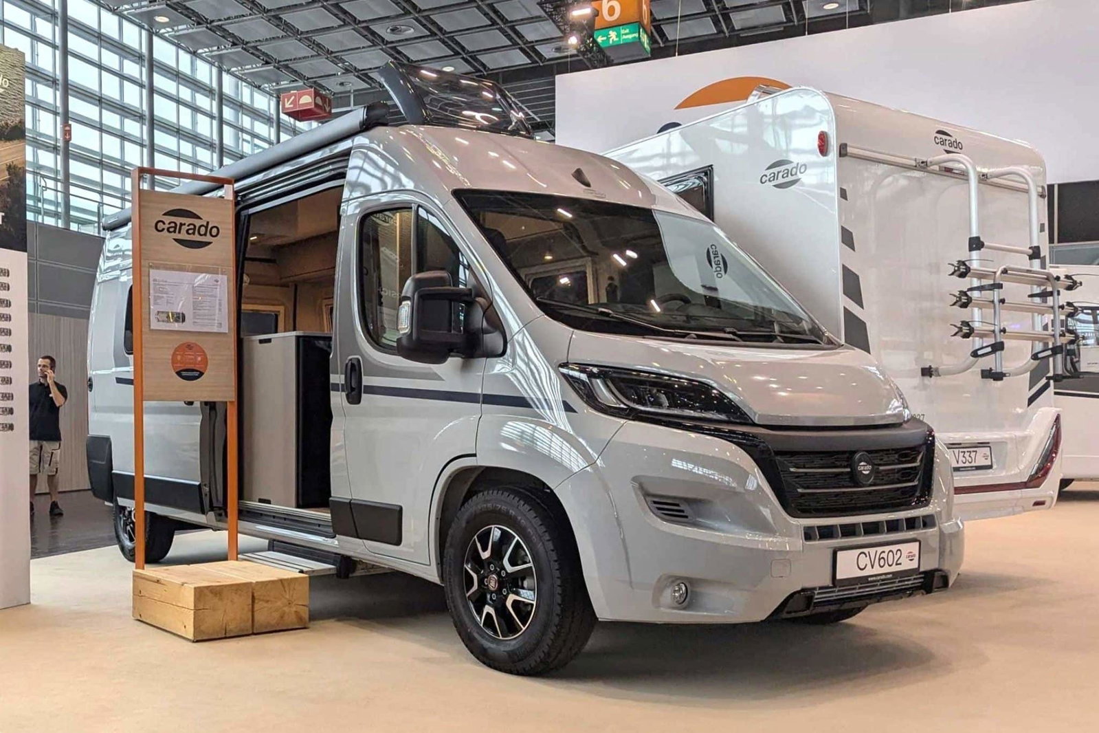 Innovations Caravan Salon 2024: Carado CV 602 - 6-metrowy van panelowy dla małej rodziny