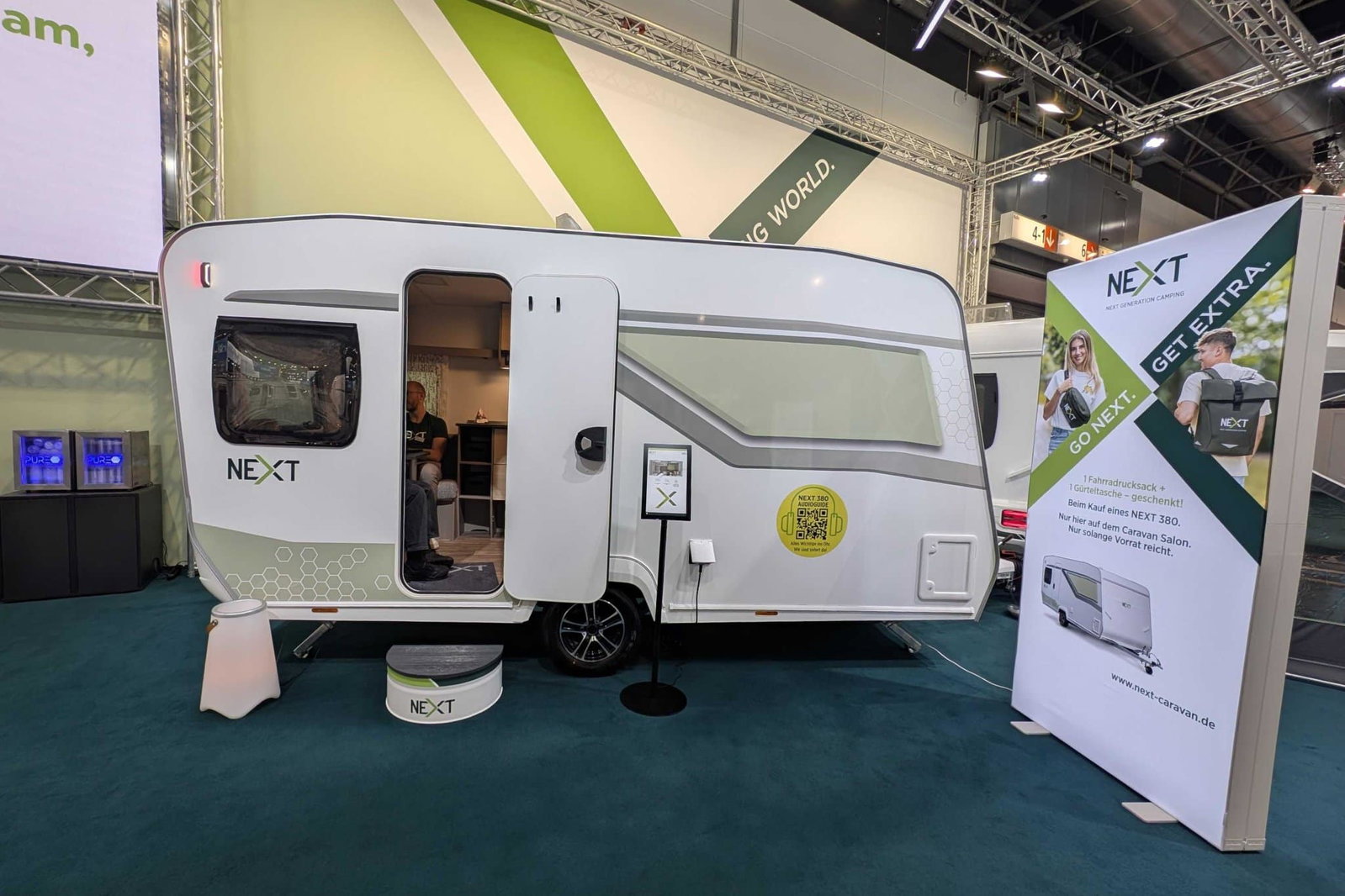 NEXT 380 - Lekka, nowoczesna i idealna do samochodów elektrycznych: co naprawdę potrafi nowa przyczepa kempingowa Fendt?