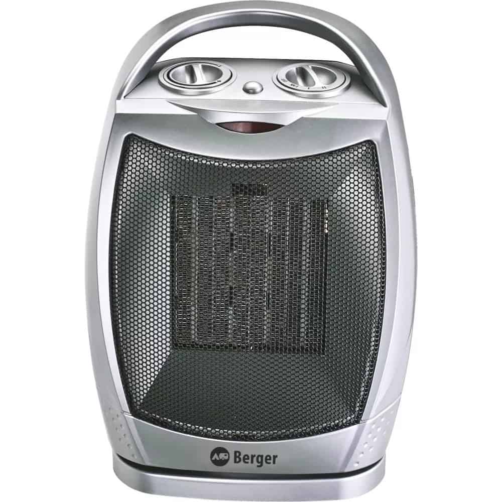 Kompaktowy termowentylator do kampingu, przyczepy kempingowej, mobilne ogrzewanie i grzejnik do karawaningu.