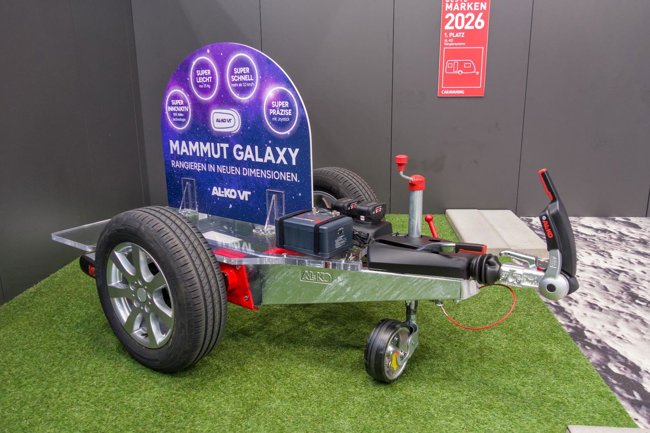 Lżejszy, szybszy, mądrzejszy: nowy napęd manewrowy AL-KO Mammut Galaxy dla przyczep kempingowych w szczegółach